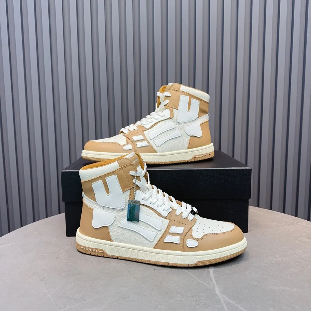 Men's shoes💰620💰 AMIRI AMIRI trendy brand hot sale🔥 Available all year round✅Couples💑 Official website synchronization Imported fabrics 1⃣️ratio 1⃣️Re-engraved, original factory special original sole, 35-45 (38.45. Non-refundable)
